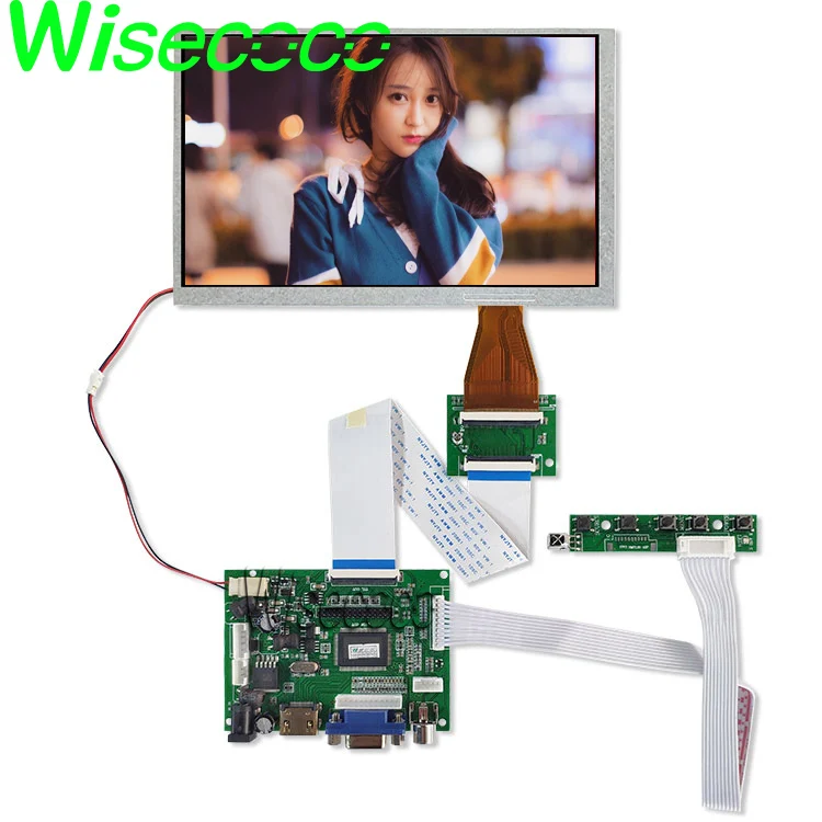 

A070VW04 v0 TFT LCD panel 7''800*480 with HDMI VGA 2AV controller board