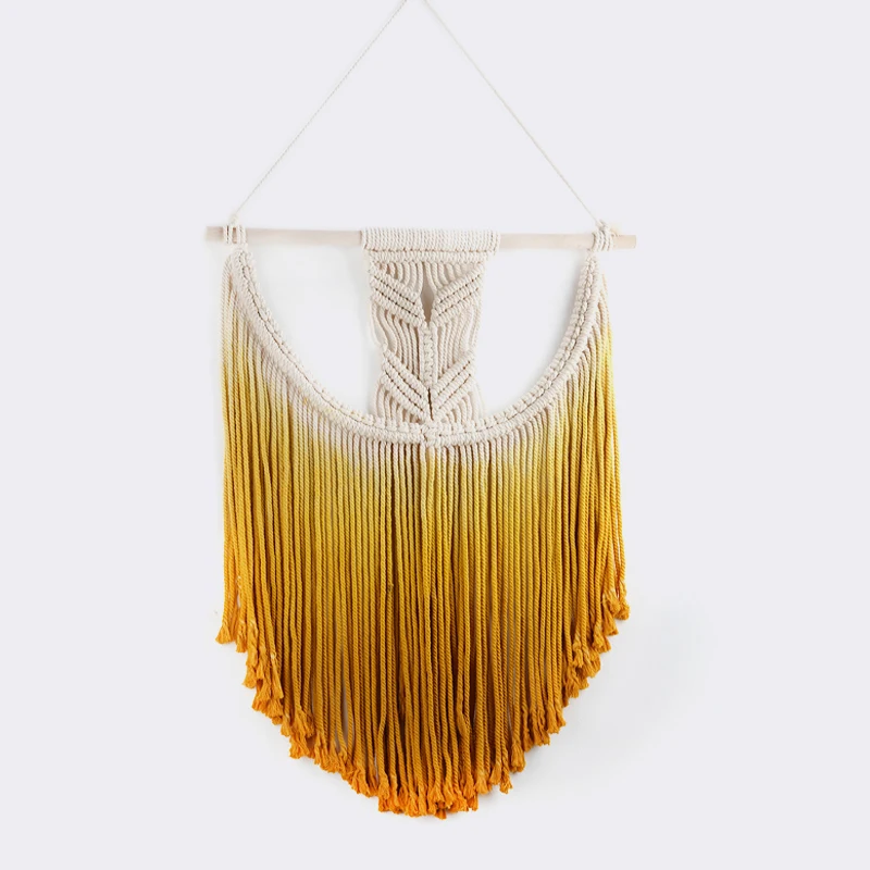 

Macrame Wall Hanging Macrame Curtains Macrame Wall Art Macrame Patterns Wall Tapestry Dip-dye Tapestry Home Decor