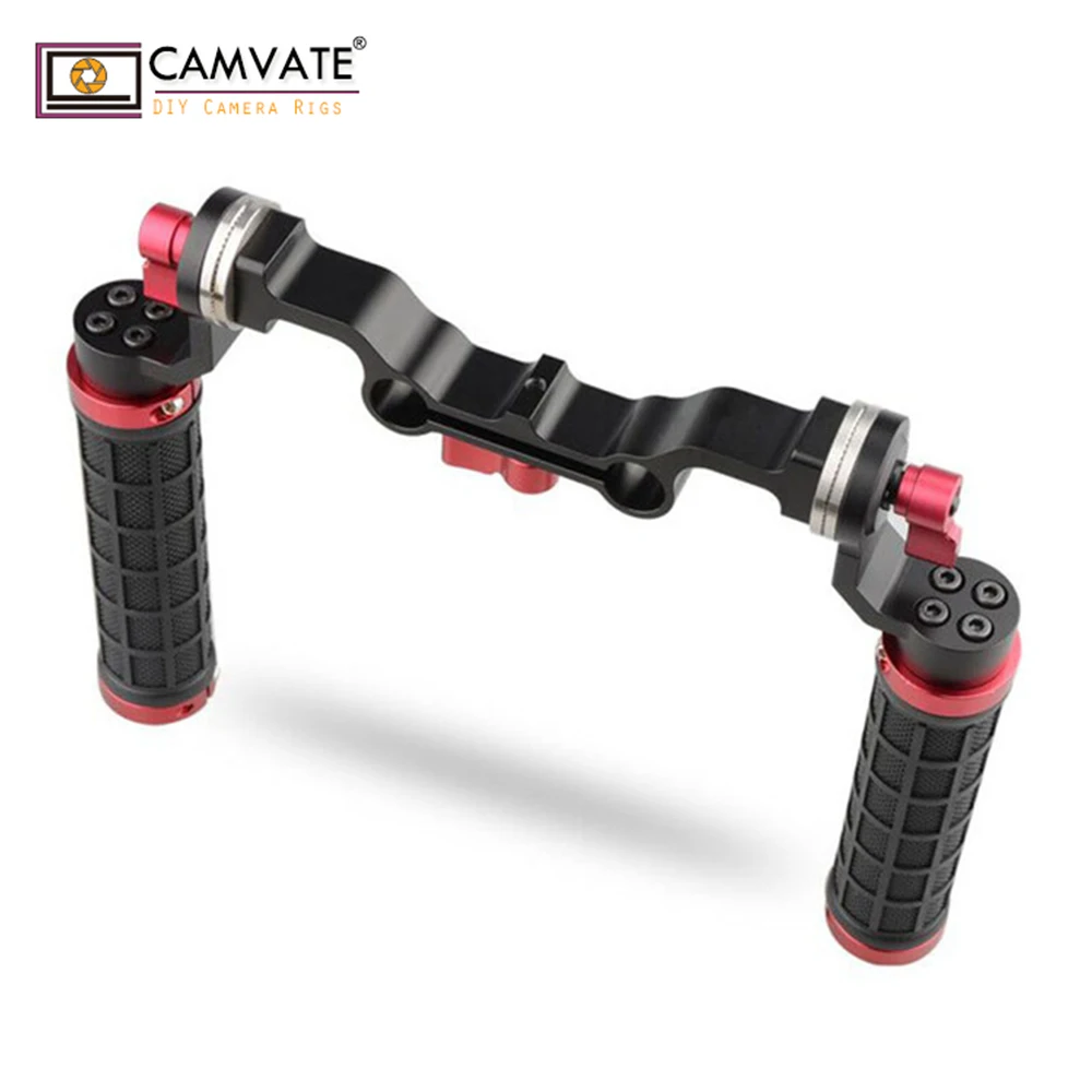 CAMVATE 15mm Rod & Soft rubber grip Shoulder