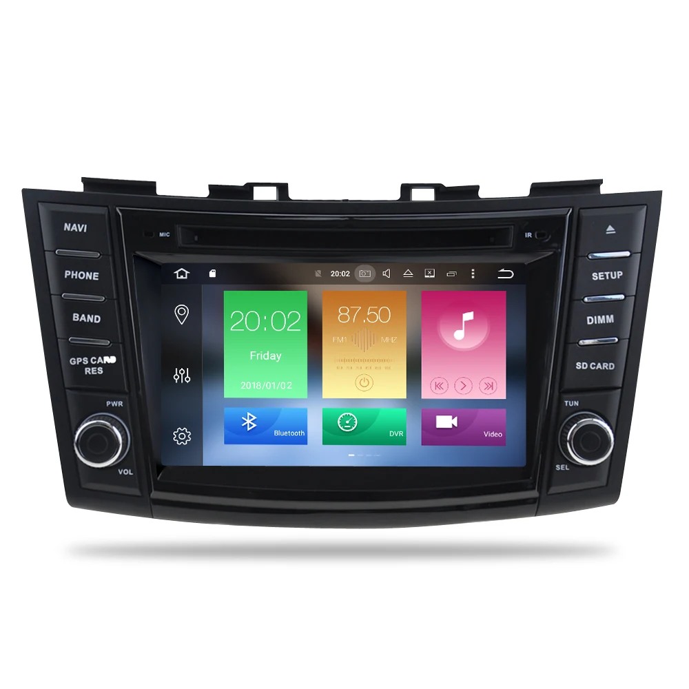 Android 9,0 автомобильный проигрыватель с радио и GPS для Suzuki Swift 2012 2013 для автомобиля, dvd НАВИГАЦИЯ Мультимедиа Bluetooth Видео Стерео