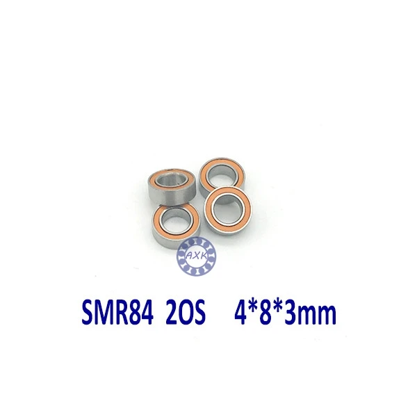 

Free Shipping 4pcs SMR84 2OS 4x8x3mm  Hybrid Ceramic Stainless Greased Bearing SMR84C 2OS ABEC7 SMR84-2RS
