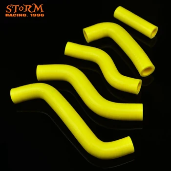 

Moto Bike Yellow Silicone Radiator Heater Coolant Water Hose For SUZUKI RMZ250 RMZ 250 2007 2008 2009 2007-2009 Dirt Bike
