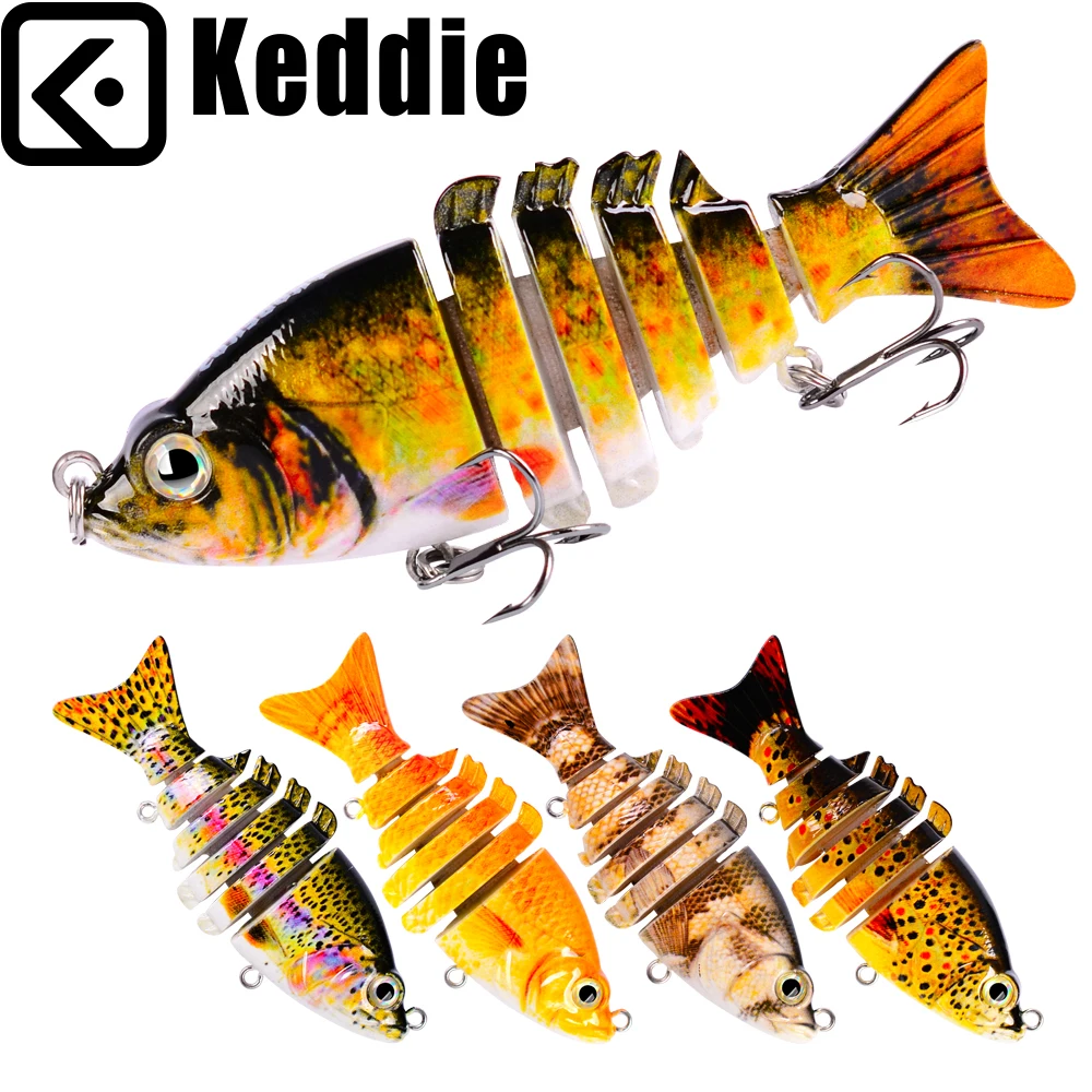 1 шт. 6 секций рыболовная приманка 9 см/3 8 &quot-0 38 унций/10 68 г Swimbait # черный крючок