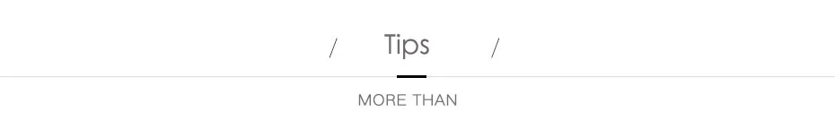 tips