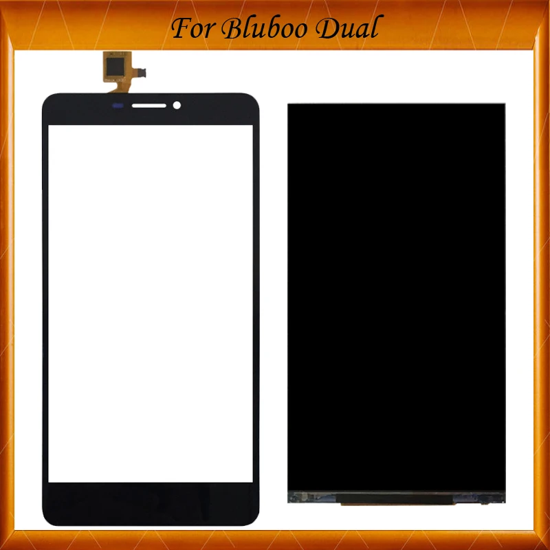 

100% Working Well For Bluboo Dual LCD Display and Touch Screen Repair Part 5.5 Accessories For Bluboo Dual