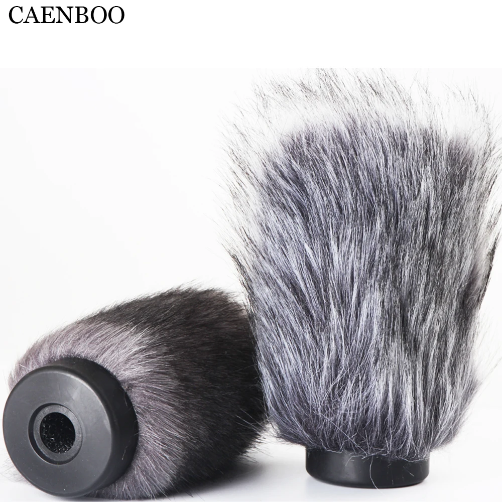 CAENBOO Outdoor Furry Cover Windscreen Windshield Muff Microphone Deadcat Wind shields
