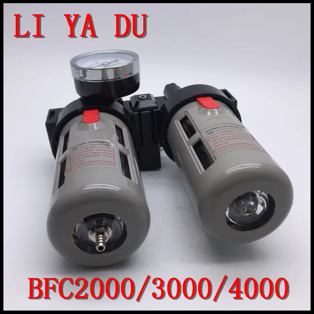 

2PCS/LOT BFC-2000 BFC-3000 BFC-4000 The oil and water separator air filter is used to reduce the pressure valve BFC2000 BFC3000