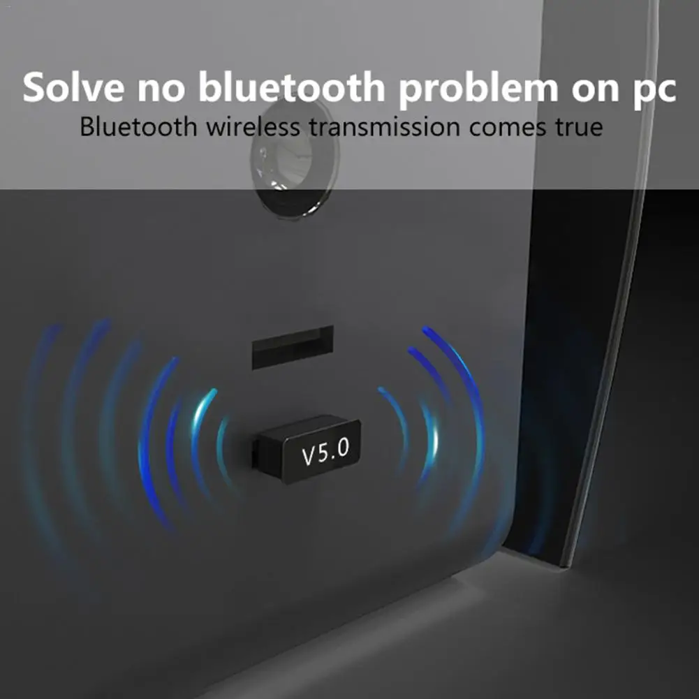 USB Bluetooth беспроводной адаптер 5,0 компьютер аудио Bluetooth Запуск адаптер ключ для ПК ноутбук Настольный компьютер музыкальная клавиатура