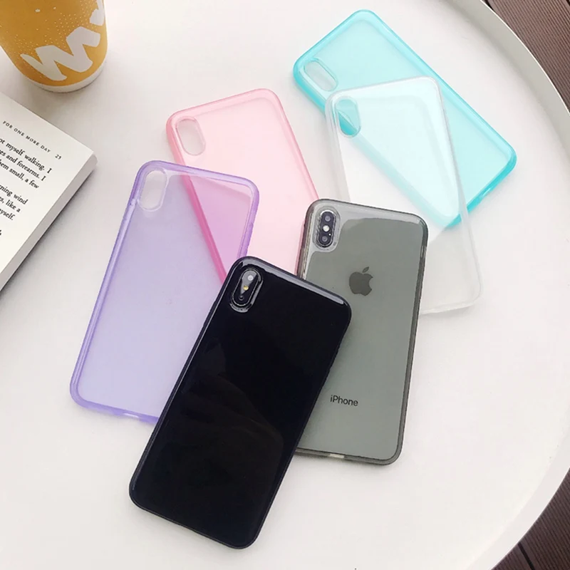 Чехол из ТПУ для iphone XS Max XR X четыре угла с защитой от капель и давлением воздуха