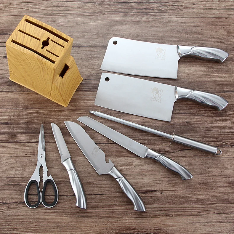 8 шт./компл. Кухня бытовой нож для нарезки Кухня нож комбинированный полный набор ZP01041741