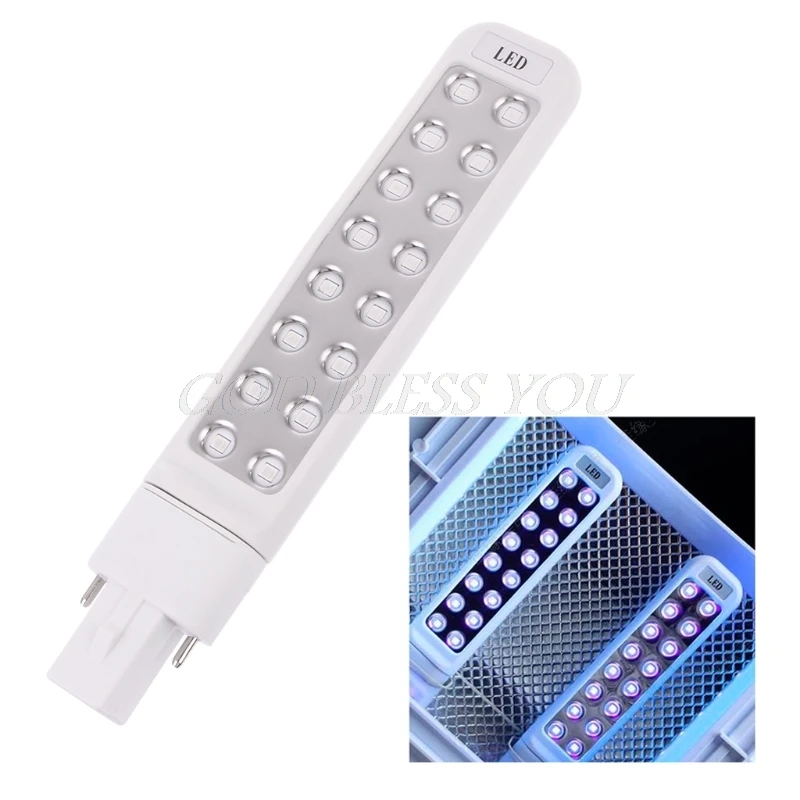 

9W LED Nail Art UV Lamp Tube Light Bulb For Nail Art Polish Curing Dryer Durable