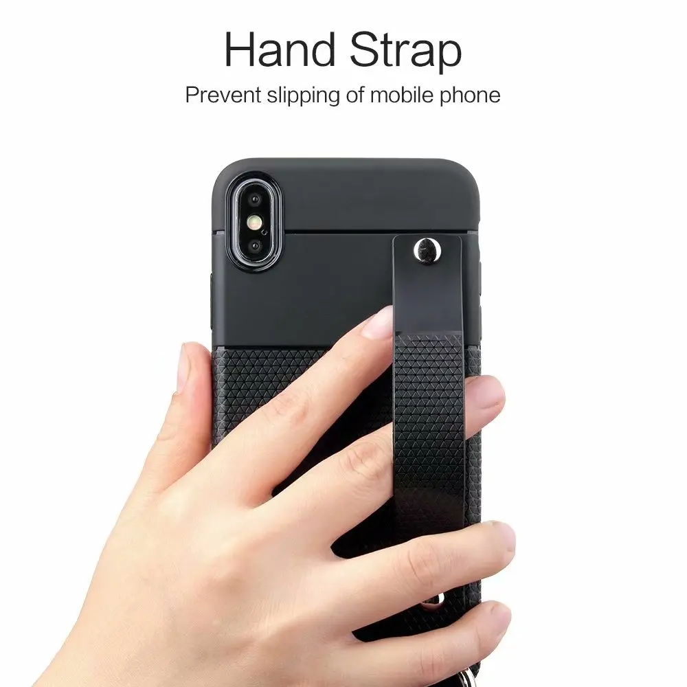 Мягкий чехол из ТПУ для iphone 7 8 6 6s plus X Xs max XR винтажный Чехол держатель с