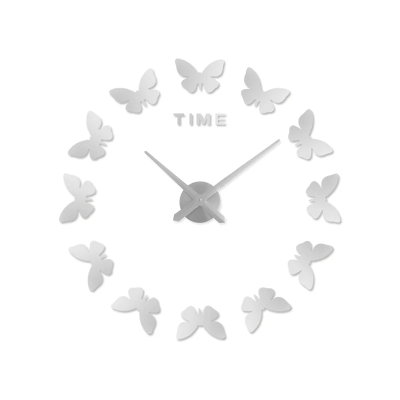 3D большое цифровое красивое зеркало DIY настенные часы большой цифровой новый