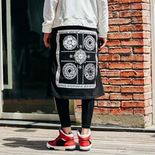 Искусственная из двух частей мотобрюки мужской осень личность тенденция твин-сет брюки леггинсы dj