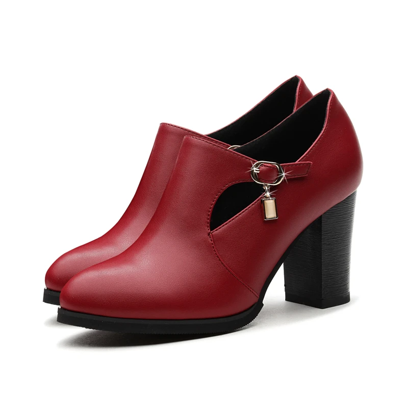 Г., модные брендовые женские ботильоны обувь martin на высоком квадратном каблуке женские вечерние туфли-лодочки для танцев классические кожаные ботинки YG-B0067