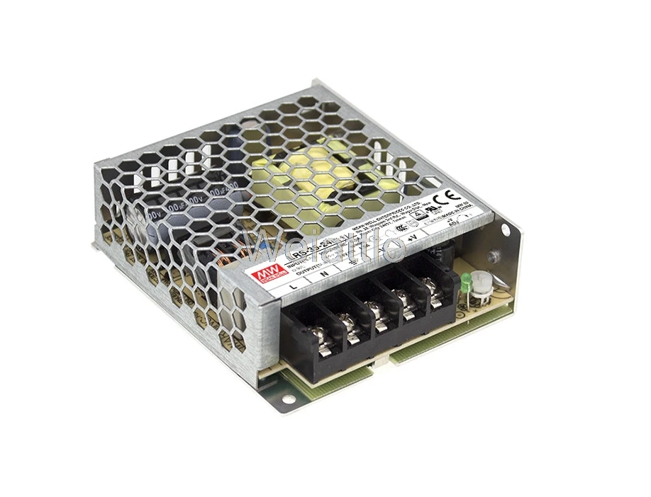 MEAN WELL original LRS-35-24 24V 1.5A meanwell LRS-35 36W Single Output Switching Power Supply |