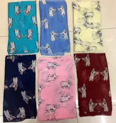 2018 Новые Симпатичные кошки Шарф Платки Для женщин животных печати платки и Шарфы для женщин Обёрточная бумага хиджаб бесплатная доставка