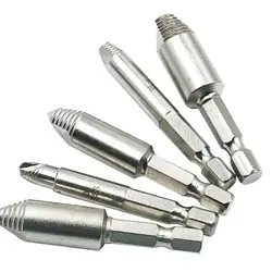 Новый 5 шт. винт Extractor Woodscrew железа винты раздвижные зуб вспыхивает HSS4241 обрыв провода сверло