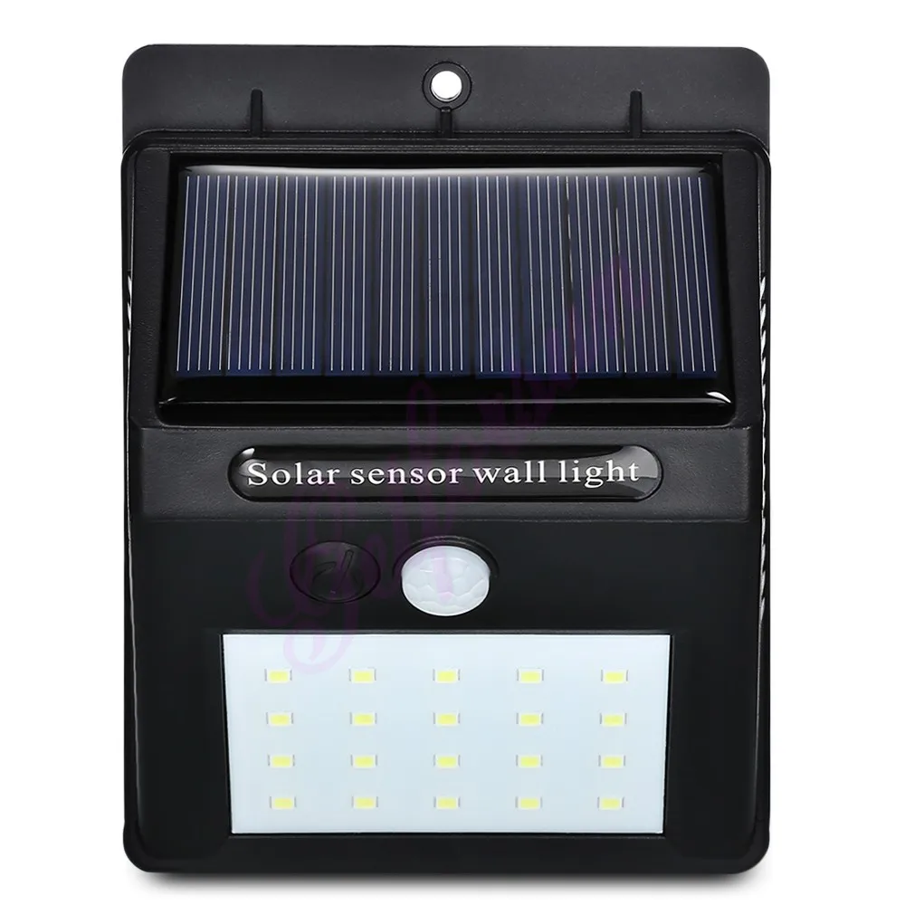 

2-10pcs 30 LED Solar Power Garden Light Outdoor PIR Motion Sensor Solar Wall Light Emergency Security Solar Lamp street wall spo