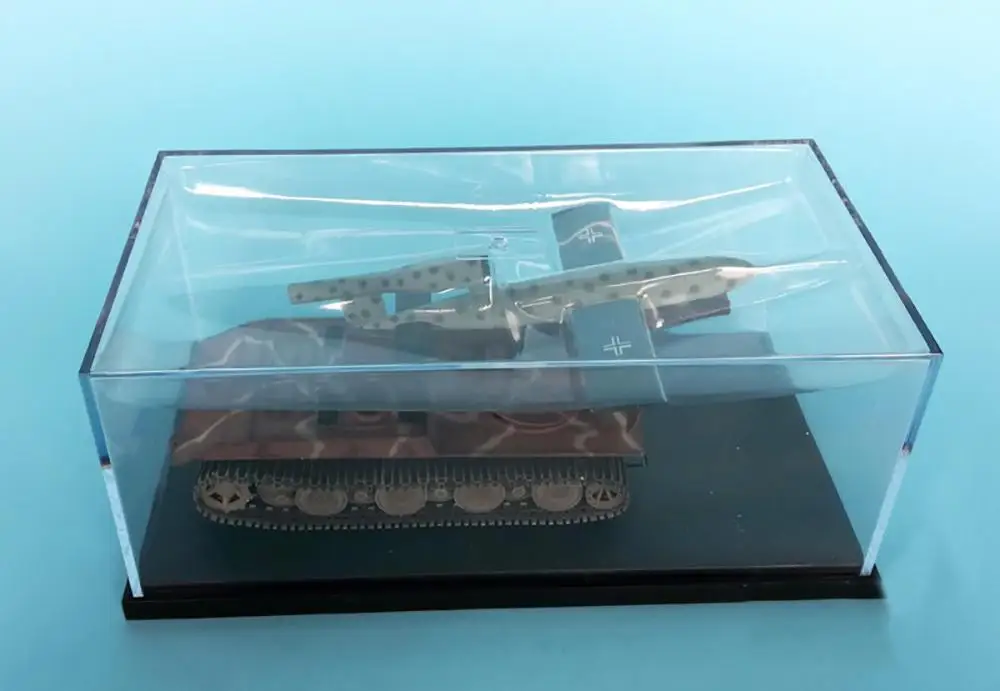 Второй мировой войны немецкий WAFFENTRAGER AUF E100 W/V1 ракета 1/72 Готовая модель танка