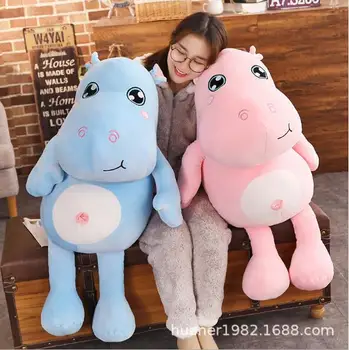 

Cute super large hippo plush doll hippo plush toy hippo doll high quality gift
