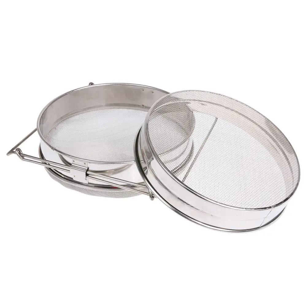 Stainless Steel Honey Filters Strainer Network Stainless Steel Screen Mesh Filter Beekeeping Tools Honey Tools 24.5cm Stainless Steel Honey Filters Strainer Network Stainless Steel Screen Mesh Filter Beekeeping Tools Honey Tools 24.5cm