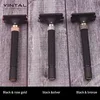 YINTAL Adjustable Butterfly Open Double Edge Safety Razor 3 Colors Brass Long Handle Razors ► Photo 3/6