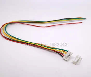 

50 SETS Micro JST 2.0 PH 6-Pin Male&Female Connector Plugs 300mm Wires Cables