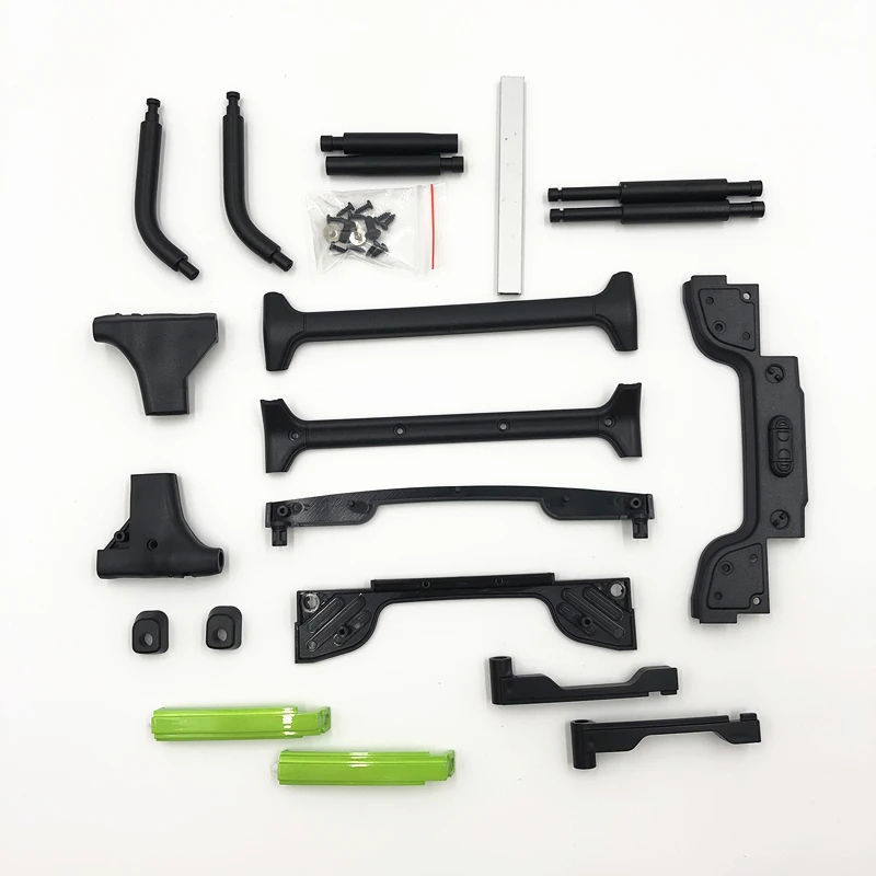 Unassembled 12.3 inch 313 mm Wheelbase Body Car Shell upgrade  convertible for 1/10 RC 5-door Jeep Wrangler Axial  SCX10II 90046