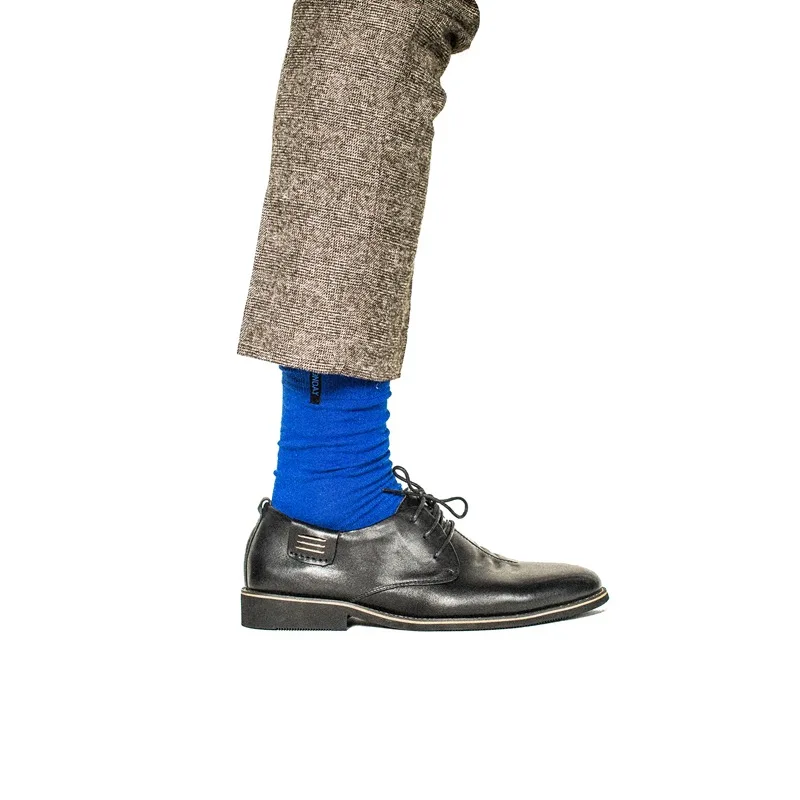 Горячее предложение! Распродажа! Модные мужские цветные хлопковые забавные носки больших размеров в британском стиле, удобные повседневные носки для мужчин Morewin