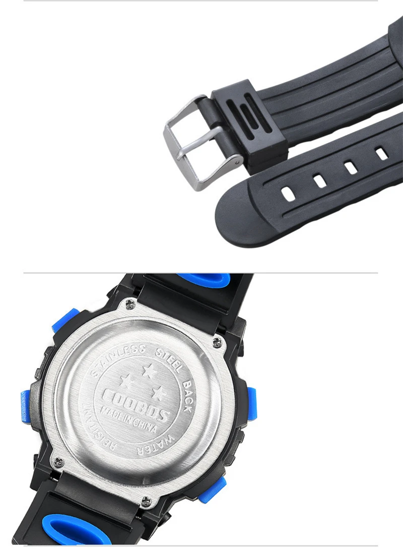 Военная Сигнализация часы детские электронные часы многофункциональные детские часы детский спортивный подарок для мальчика девочки светодиодный цифровой автоматический Дата