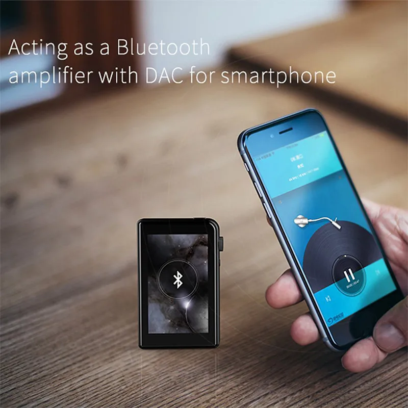 

Newly Portable Mini Bluetooth 4.0 Music Player Apt-X DAP Lossless Low Noise