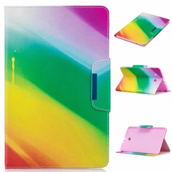 

Tablet Case For Samsung Galaxy Tab E 9.6 T560 T561 Fashion Painted Leather PU Flip Stand Cover Case For Samsung Tab E T560 9.6''