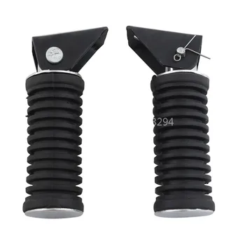 

Motorcycle Foot Peg Pedal Motorbike Foot Rests For Suzuki GN125 QJ GS125 GT125-5