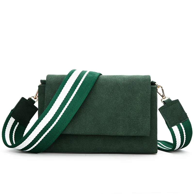 SMILEY SUNSHINE, женская сумка, сумки на плечо, маленькие сумки-мессенджеры, женские сумки из нубука, женские сумки через плечо, bolsas - Цвет: green