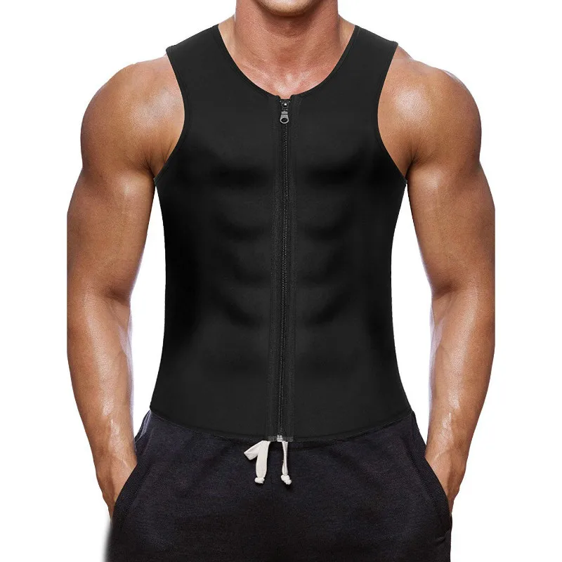 iiniim Mens Slimming Lose Weight Vest Body Shaper Slimming Abdomen Compression Muscle Tank Fit