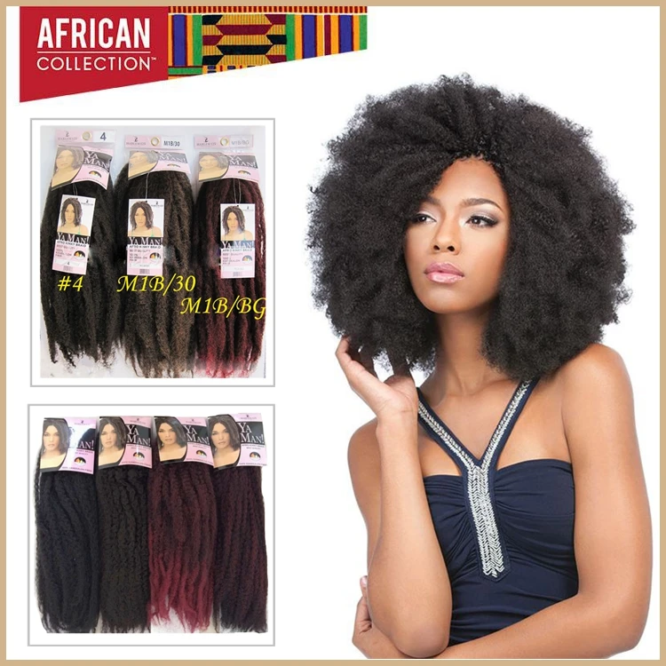 Wholesale 100pcs/lot Afro Kinky Marley Braid Hair Twist For Black Women