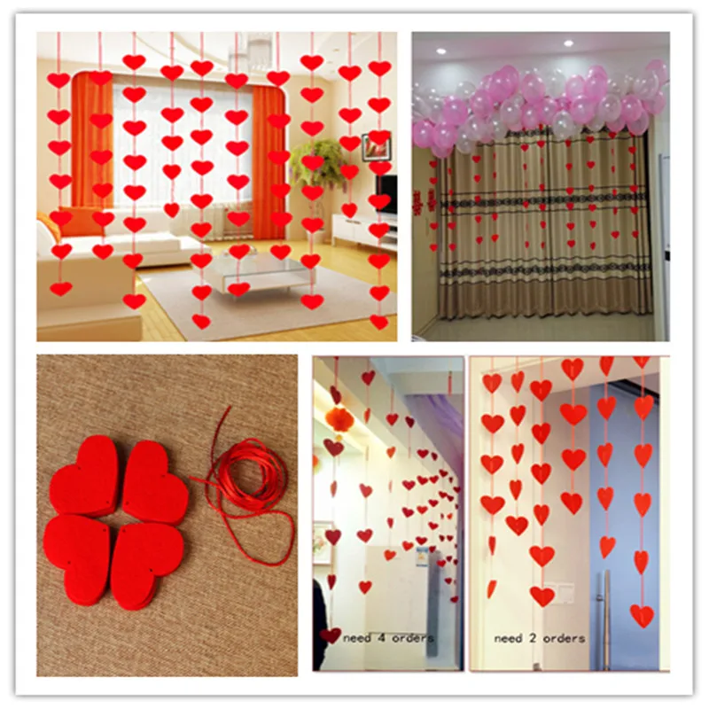 New DIY 16 Love Romantic  Wedding Decoration  Supplies  