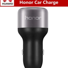 Автомобильное быстрое зарядное устройство HUAWEI Honor с двумя usb-портами Supercharge 9V2A, супер зарядный кабель type-c, автомобильное зарядное устройство типа C