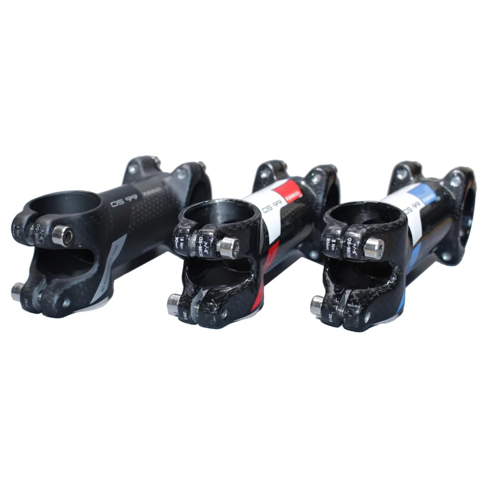 EC90 Road Mountain Bicycle Stem Carbon Fibre MTB Bike Riser Handlebar Stem 31.8mm 60-110MM Bicycle Accessories (10)