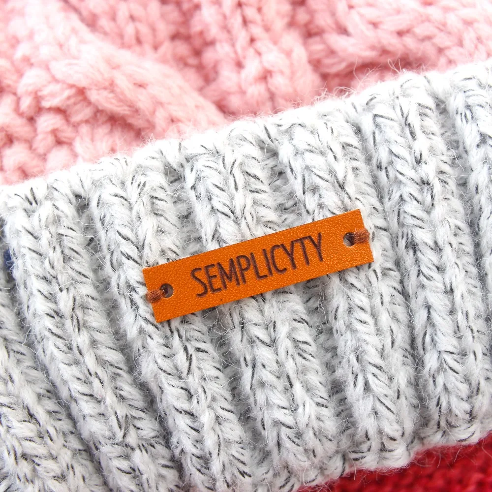 Custom Labels, Leather Tags, Personalized Tags, Knit Labels, Custom