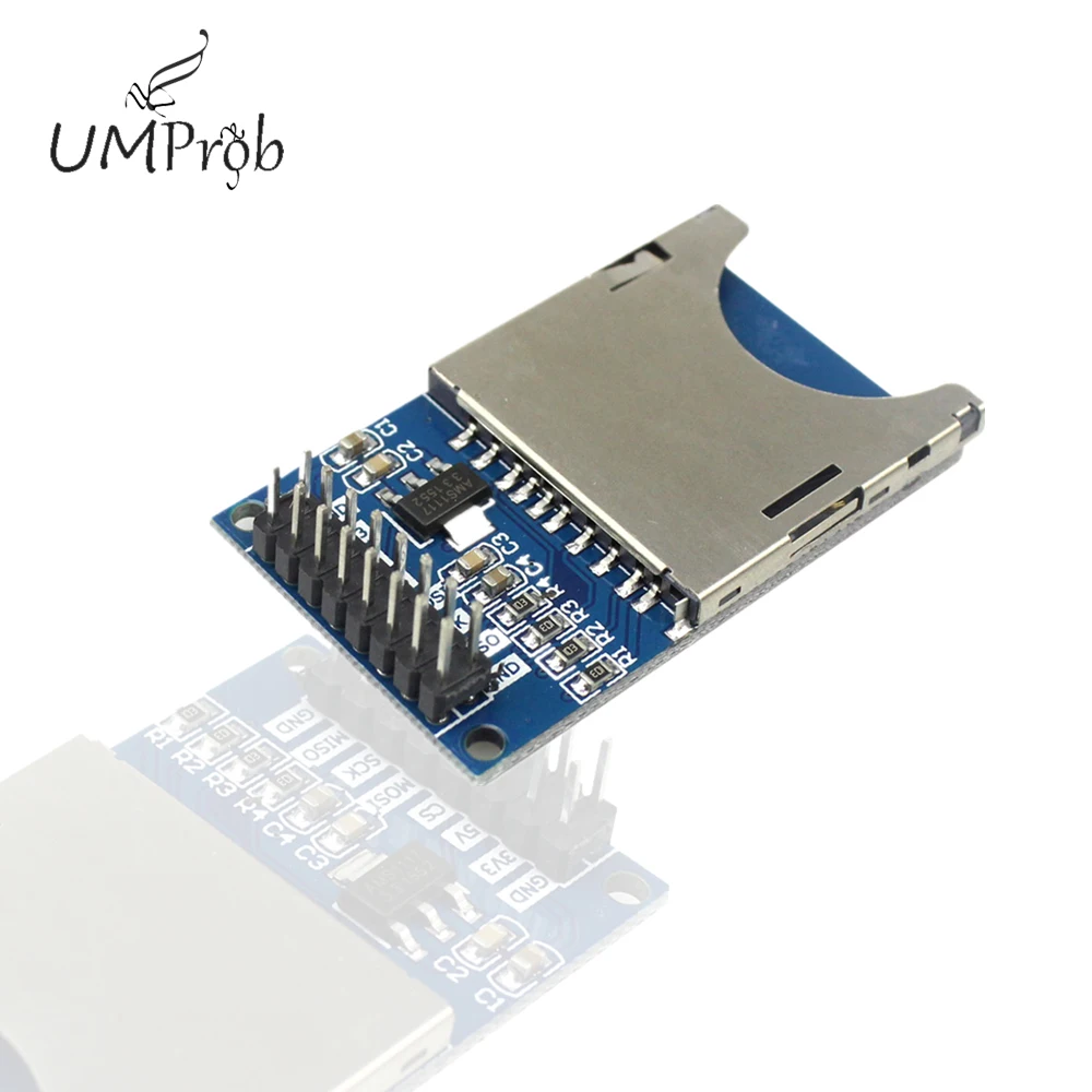 

SD Card Module Reading and Writing Module Slot Socket Reader ARM MCU for arduino DIY Starter Kit
