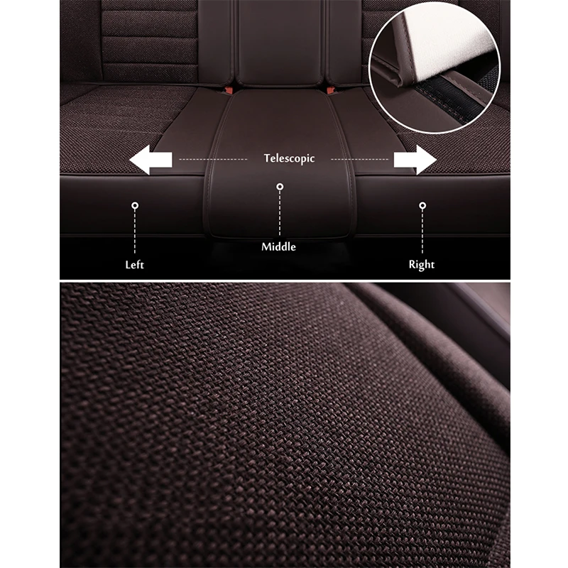  High-quality Flax Car Seat Covers for Chevrolet cruze aveo captiva lacetti Fabric Styling Auto Seat