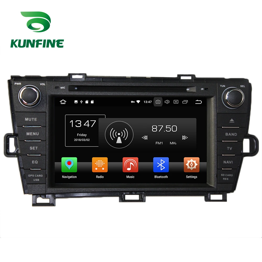 

Octa Core 4GB RAM Android 8.0 Car DVD GPS Navigation Multimedia Player Stereo for Prius 2009-2014 right driving Radio Headunit
