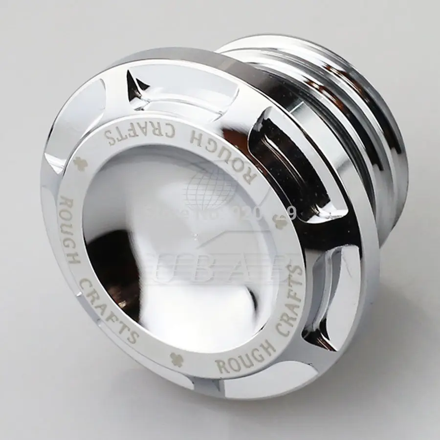 

Motorcycle Accessories New CNC Rough Crafts Fuel Tank Gas Cap Harley Sportster Dyna Touring Softail 883
