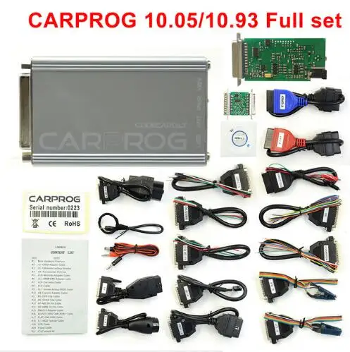 V10.93 V10.0.5 V8.21 Prog ECU чип тюнинга инструмент для ремонта автомобиля Carprog 10,93 - Цвет: v10.05 v10.93 full