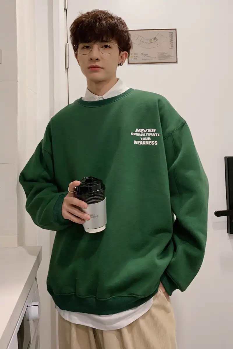 Korean sweatshirt fashion Clearance