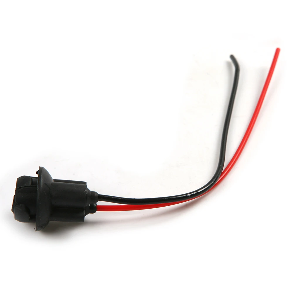 Universal 2Pcs Rubber Car LED T10 Bulb Sockets W5W T10 LED Lamp Lights Socket Of Wide Lights