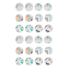 12/18/24 шт уход за кожей мультфильм печати Для женщин Аксессуары для чистки лица легко Применение косметический снимите макияж хлопковые домашние прочный