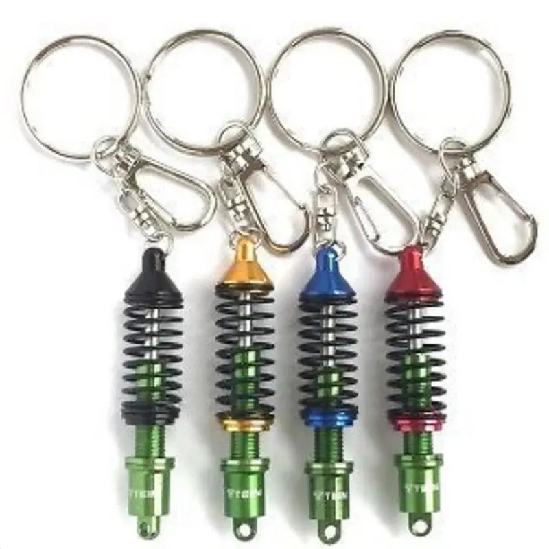 

1 PCS Mini Unisex Creative Coilover Keychain Suspension Auto Tuning Parts Keychain Accessories Men Car Shock Absorber Keyring